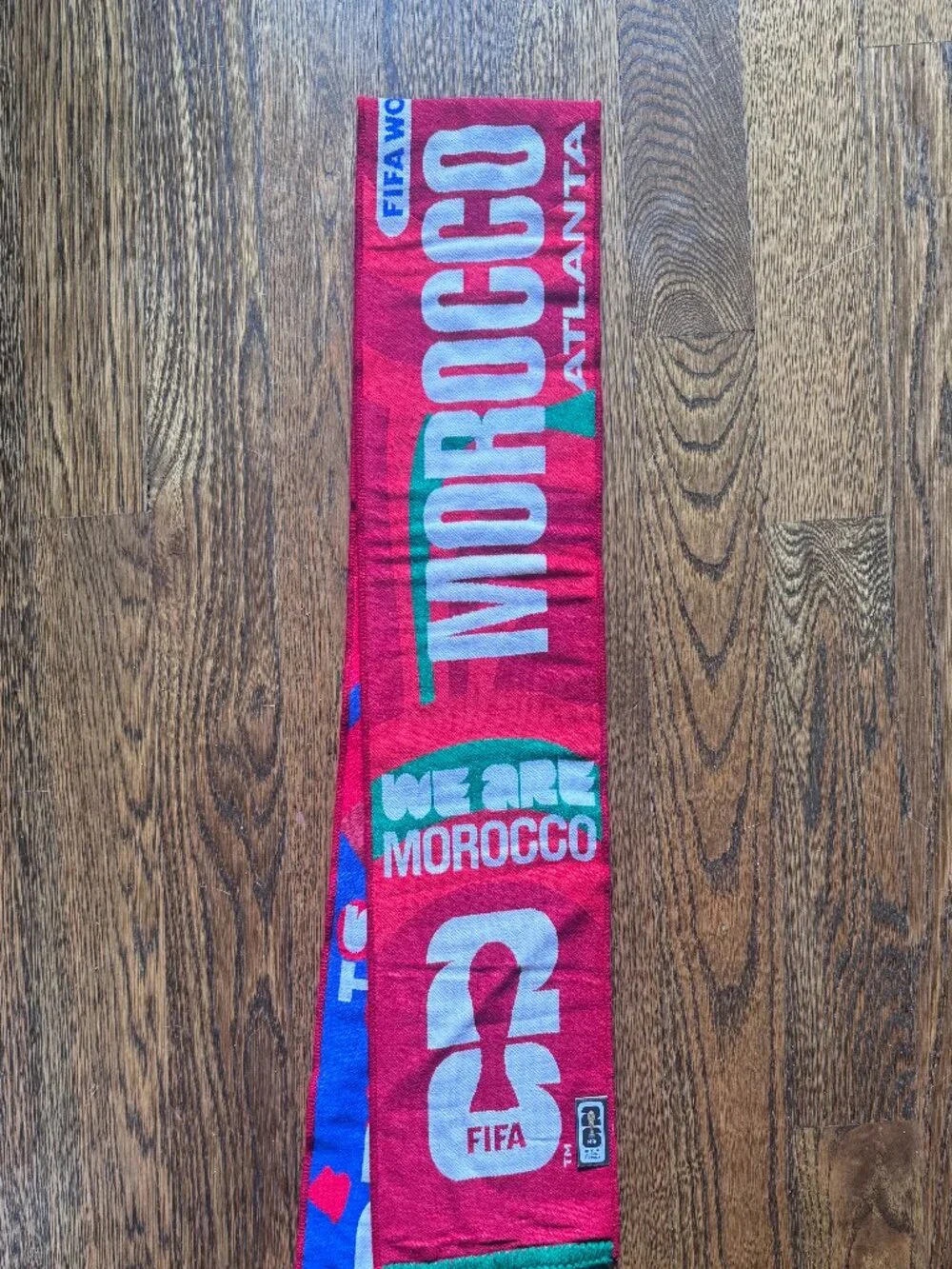 Morocco vs Haiti Match Scarf Atlanta FIFA World Cup 2026
